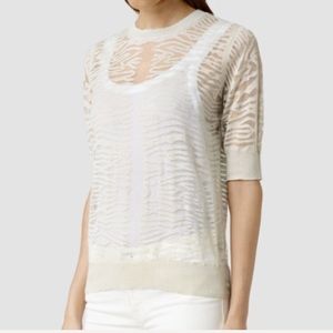 🛍 AllSaints Shor Jumper in Glacier, US 4,